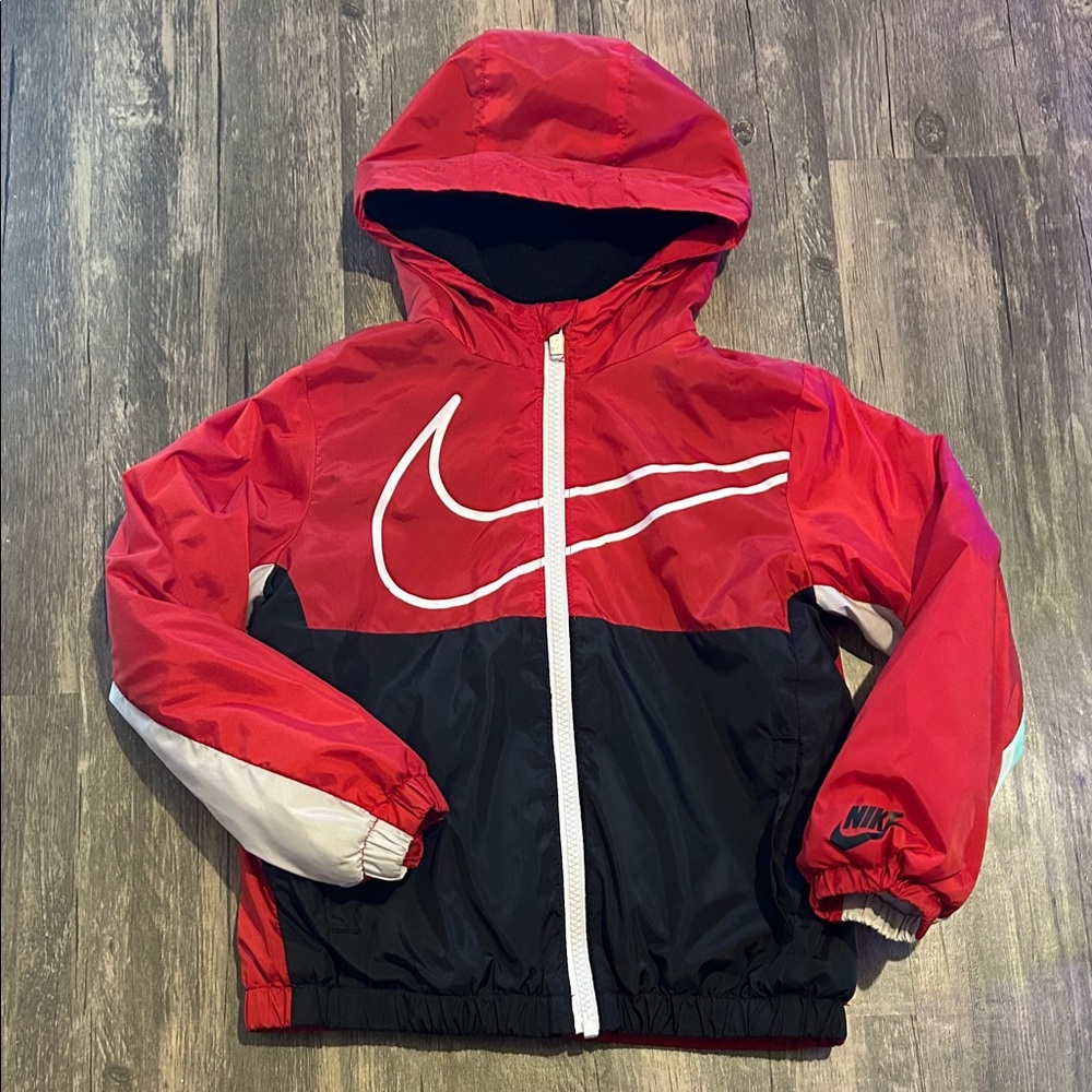 4T Nike fleece waterproof toddler jacket